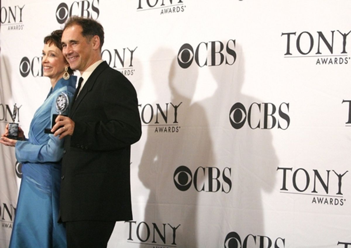 Deanna Dunagan and Mark Rylance at Tony Award Winners In The Press Room!