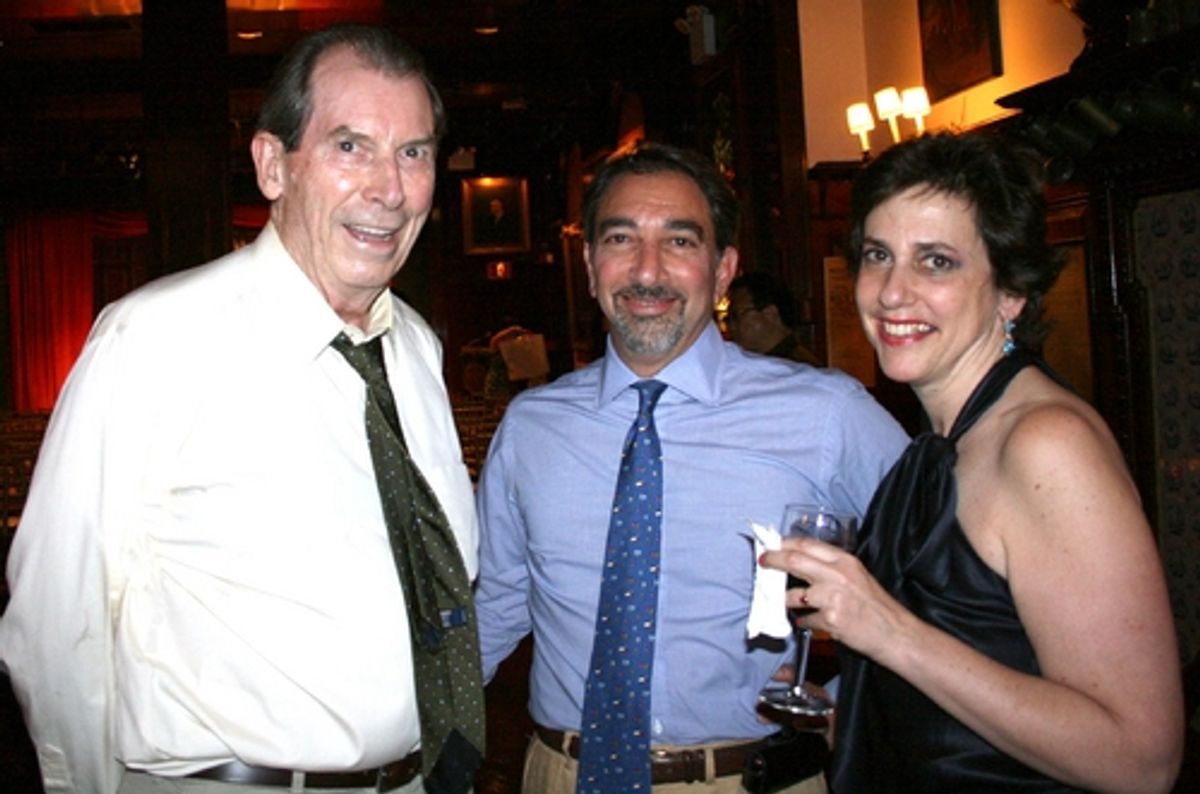 Richard Easton, Andrew Brozman and Susan Charlotte at Photo Flash:Cause Célèbre 'Recipe for Life'
