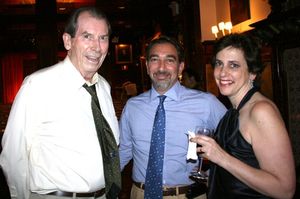 Richard Easton, Andrew Brozman and Susan Charlotte Photo