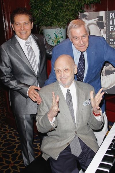Michael Feinstein, Charles Strouse, Lee Adams Photo
