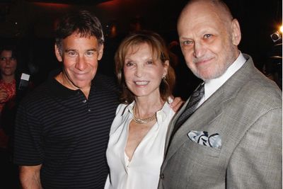 Stephen Schwartz, Barbra Siman and her husband, Charles Strouse Photo