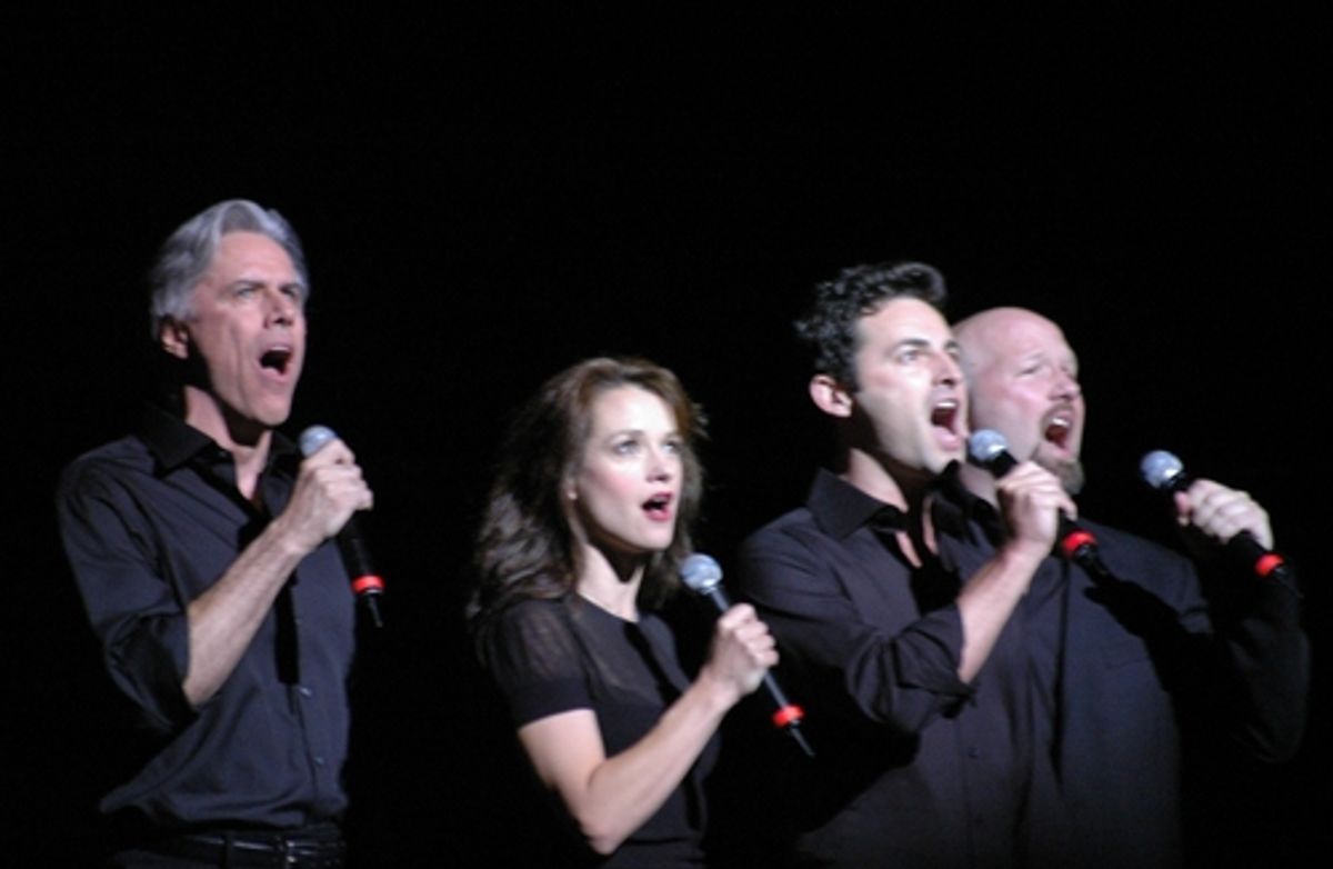 Jeff McCarthy,Sarah Uriarte Berry,Max von Essen and Scott Coulter join in at 