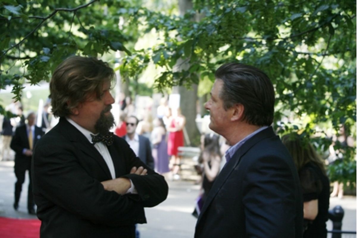 Oskar Eustis and Alec Baldwin at 