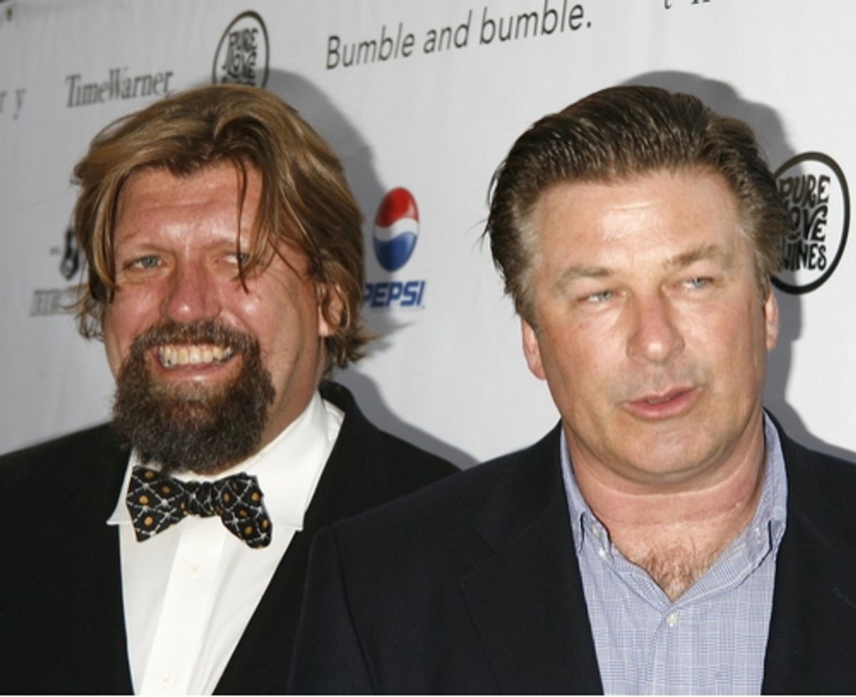 Oskar Eustis and Alec Baldwin at 