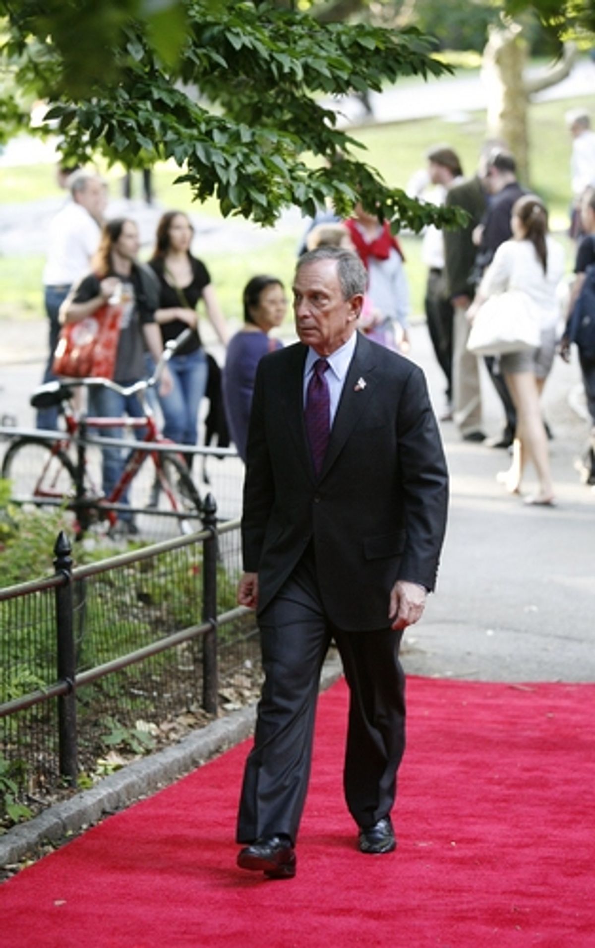 Mayor Michael Bloomberg at 