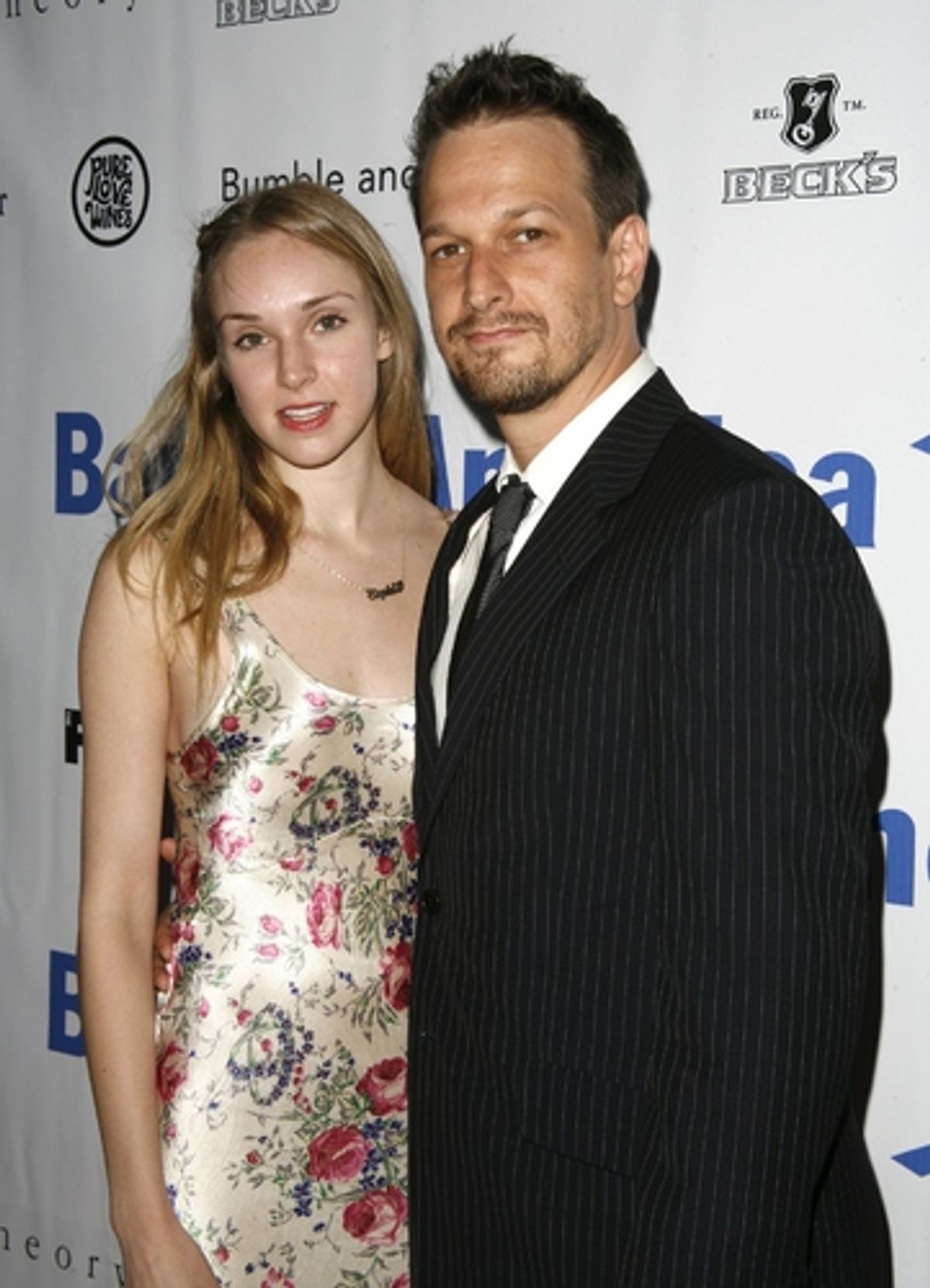 Josh Charles and Sophie Flack at 