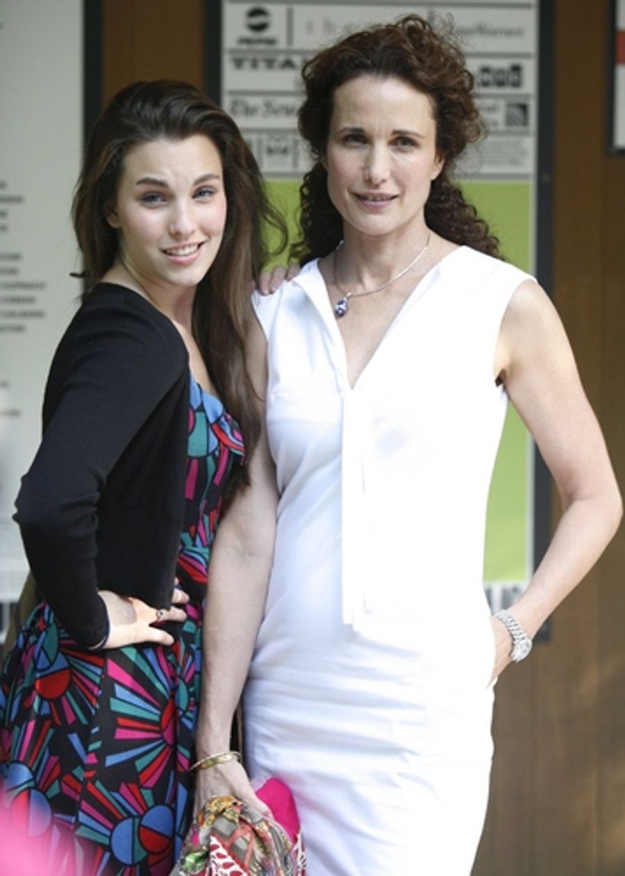 Lea Michele's Kids Join Her Onstage at CHESS For Mother's Day