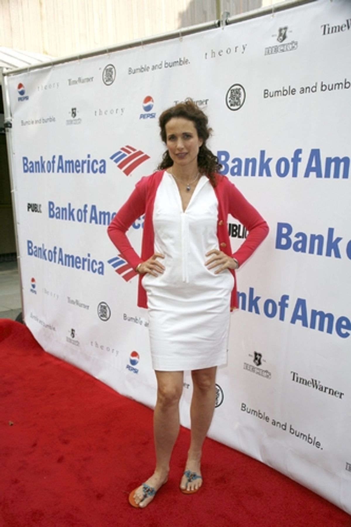 Andie MacDowell at 