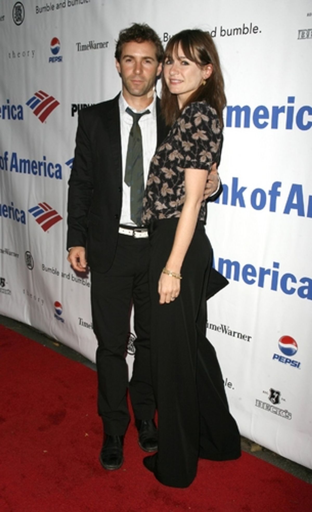Emily Mortimer and Allesandro Nivola at 