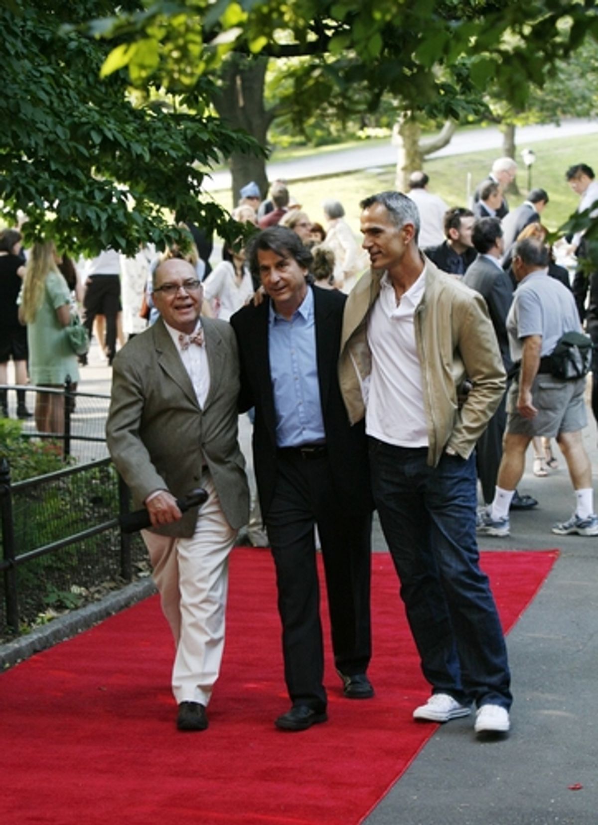 Jack O'Brien, David Rockwell, and Jerry Mitchell at 