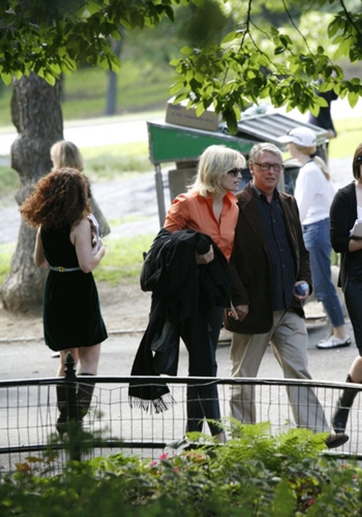 Diane Sawyer and Mike Nichols at 