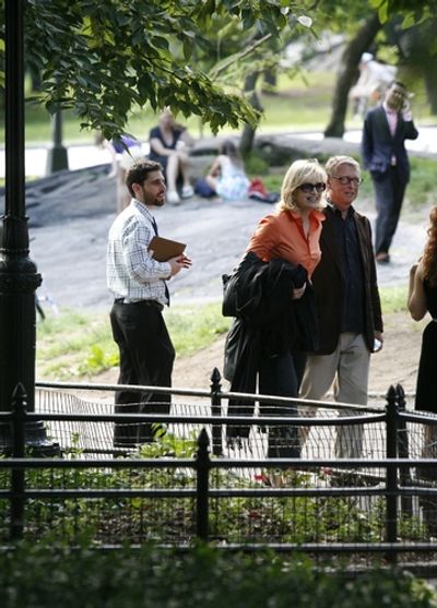 Diane Sawyer and Mike Nichols Photo