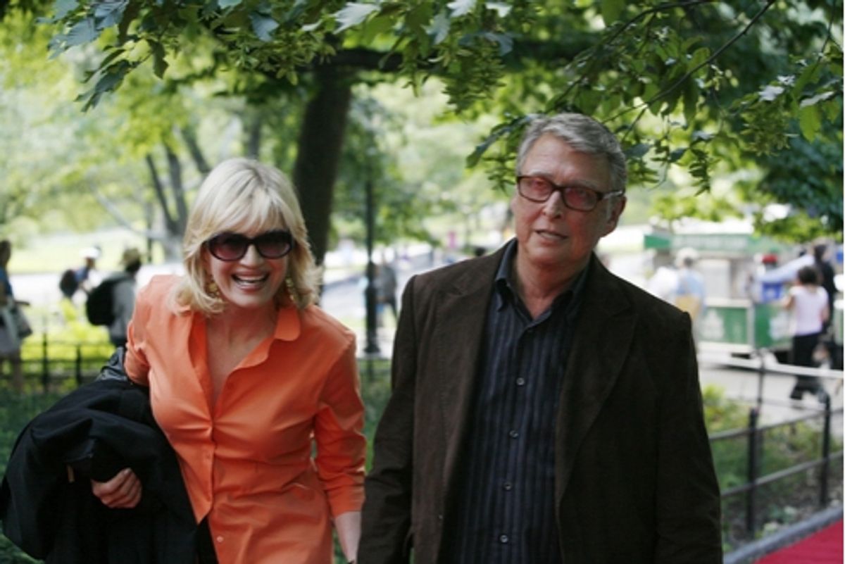 Diane Sawyer and Mike Nichols at 