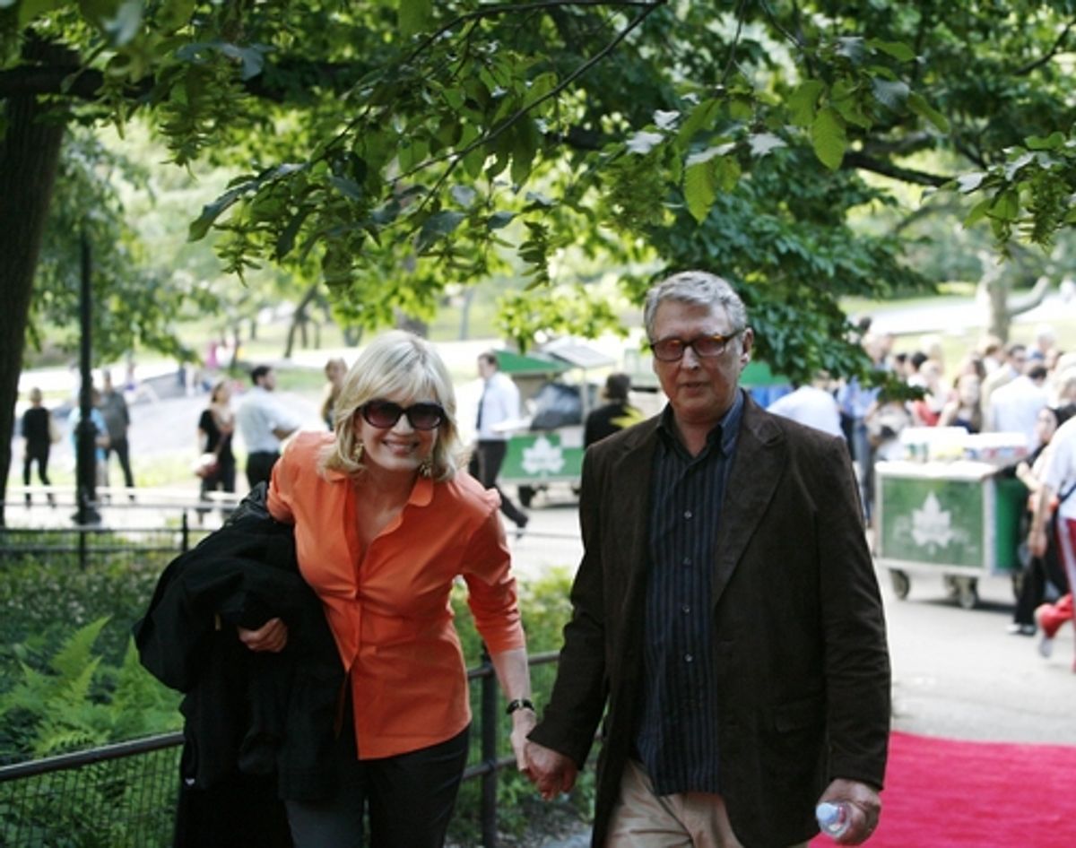 Diane Sawyer and Mike Nichols at 