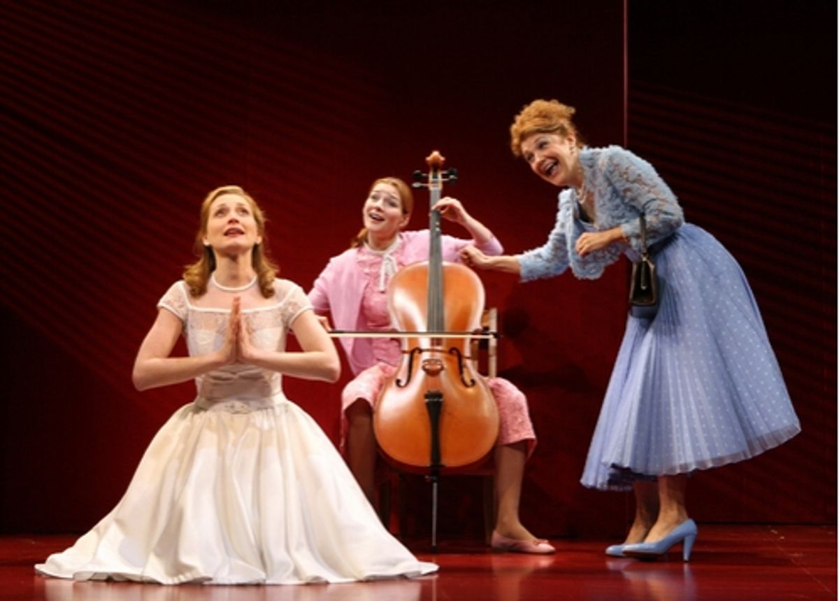 Kate Jennings Grant,  Heather Burns, and Victoria Clark at 