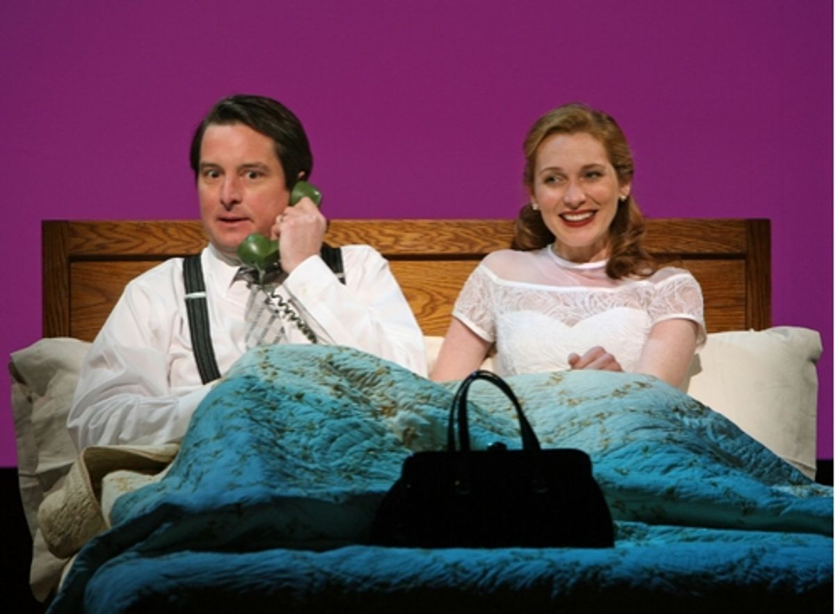 Christopher Evan Welch and  Kate Jennings Grant at 
