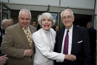 David Moss, Carol Channing and William Schallert Photo