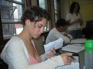 Caley Chase, Michael Rispoli and Kathrine Narduci  Photo