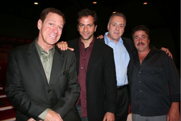 Joe Piscopo, Michael Goldfried (Director), Vincent Gogliormella (Playwright) and Mich Photo
