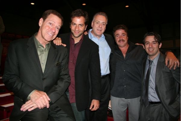 Joe Piscopo, Michael Goldfried, Vincent Gogliormella, Michael Rispoli and Aaron Grant Photo