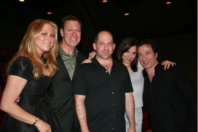 Gianna Palminteri, Joe Piscopo, Jason Kravits,Cara Buono and Federico Castelluccio
 Photo