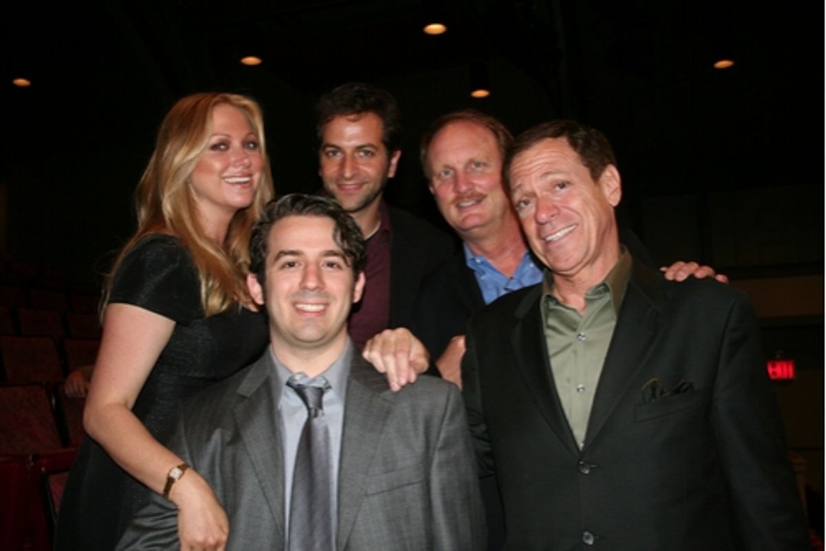 Gianna Palminteri, Aaron Grant, Michael Goldfried, Ken Denison (Producer) and Joe Piscopo
 at 