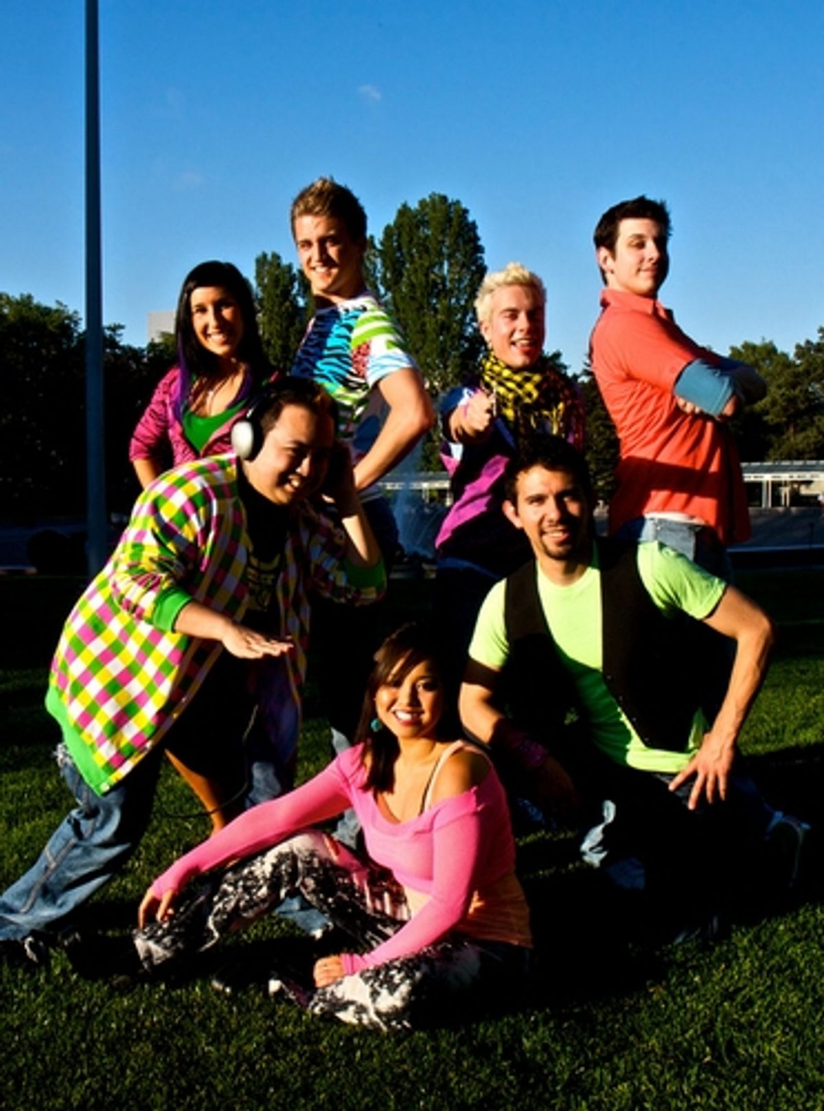 Clockwise from L: Sarah Davis, Mackenzie Miller, Casey Craig, Bill Williams, Arthur Allen, Diana Huey, Don Darryl Rivera at 