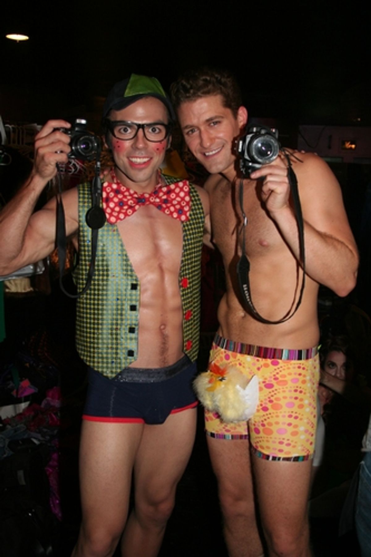 Nick Dalton and Matthew Morrison
 at 