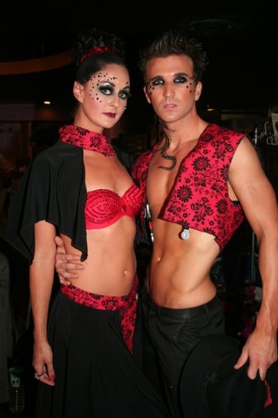 Ashley de Zeeuw and Charlie Sutton
 Photo