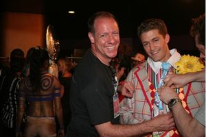 Jeff Johnson and Matthew Morrison
 Photo