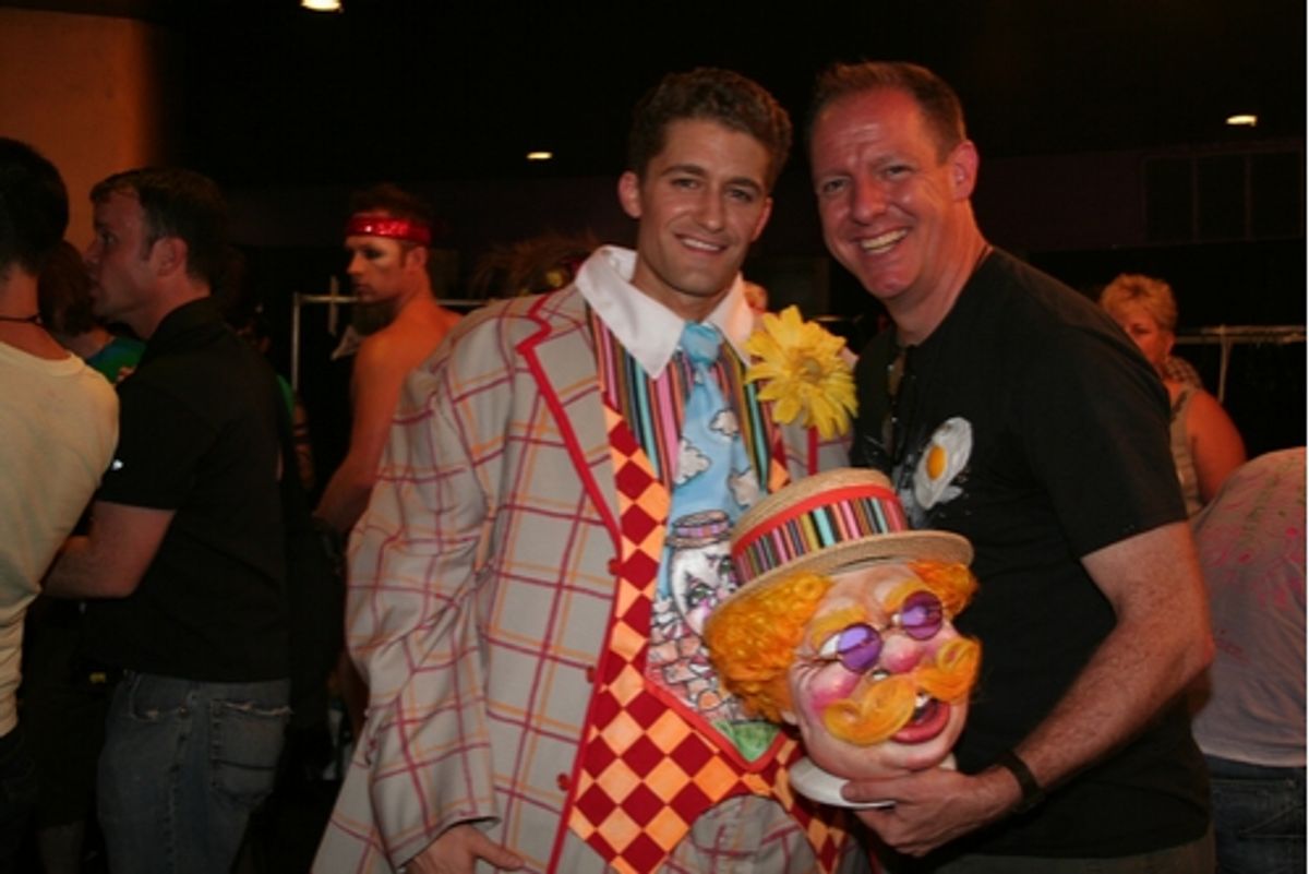 Matthew Morrison and Jeff Johnson
 at 
