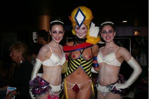 Beth Johnson, Amanda Kloots and Amanda Schoppe
 Photo