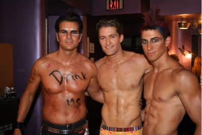 Vincent DePaul, Matthew Morrison and Nick Adams
 Photo