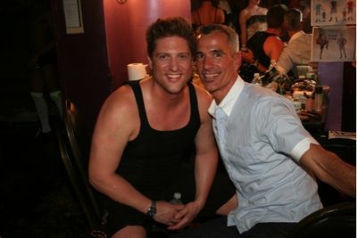 Christopher Sieber and Jerry Mitchell
 Photo
