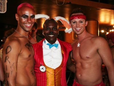 Robb Sherman, Tituss Burgess and Marty Thomas
 Photo