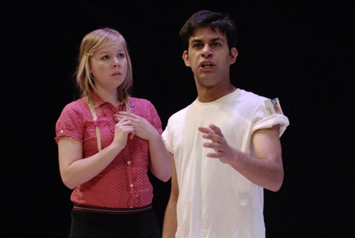 Stephanie Strohm and Rishabh Kashyap at 