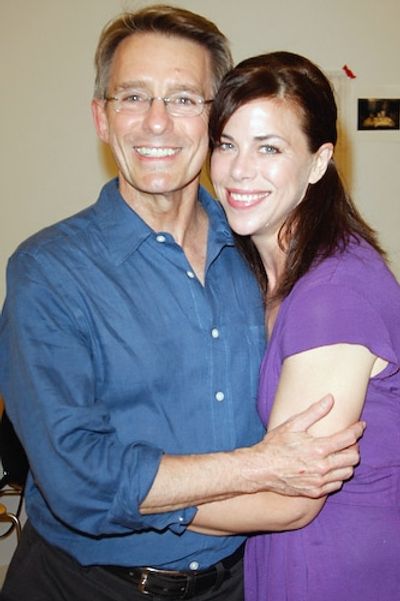 Director Mark Lamos and Jennifer Regan
 Photo