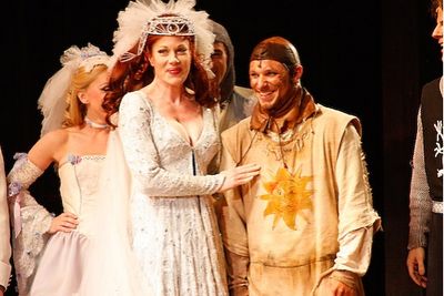Marin Mazzie, Drew Lachey
 Photo