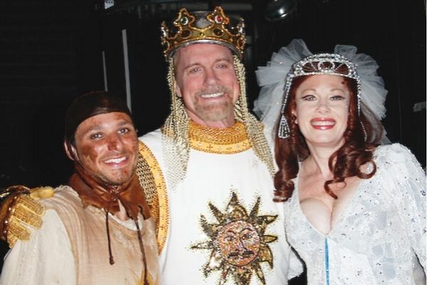 Drew Lachey, Stephen Collins, Marin Mazzie
 Photo