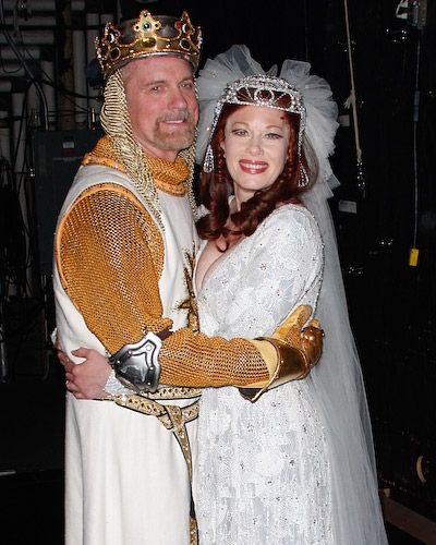 A very royal pair, Stephen Collins and Marin Mazzie 
 Photo