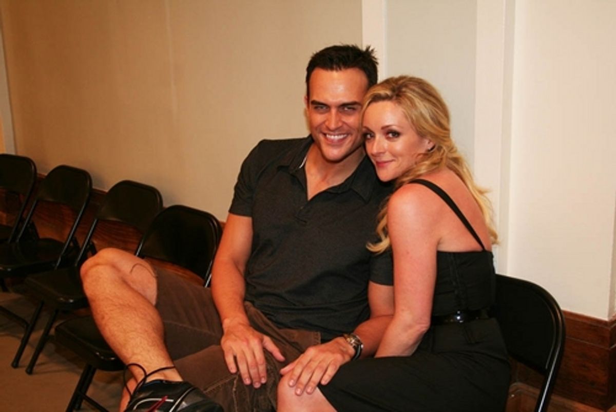 Cheyenne Jackson and Jane Krakowski
 at 