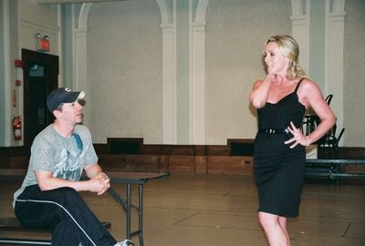 Sean Hayes and Jane Krakowski
 Photo