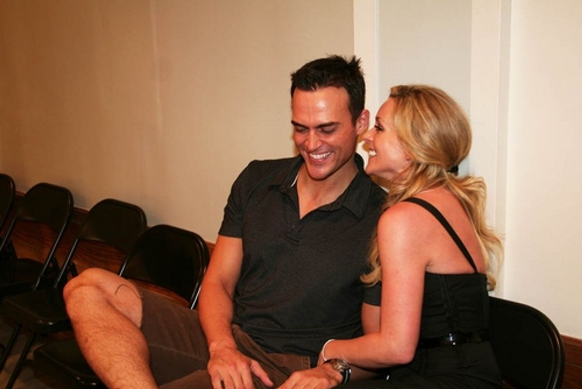 Cheyenne Jackson and Jane Krakowski
 at 