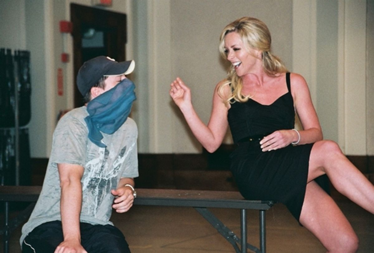 Sean Hayes and Jane Krakowski
 at 