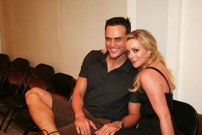 Cheyenne Jackson and Jane Krakowski
 Photo