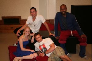 Pamela Otterson, Jon Rua (Ensemble), John Selya and T. Oliver Reid (Ensemble)
 Photo
