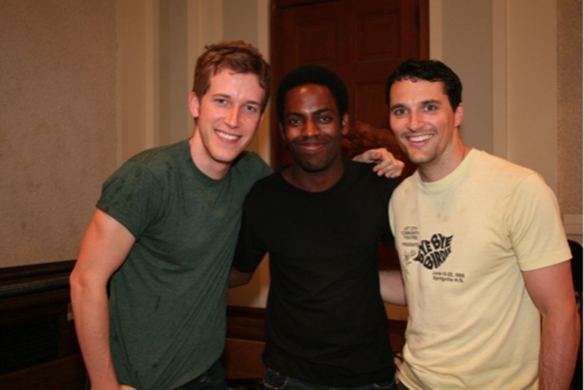 Anderson Davis, Baron Vaughn and Nathan Balser
 at 