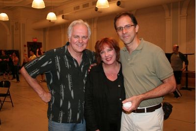 P.J. Benjamin (Joe Boyd), Kathy Fitzgerald (Doris Miller) and John Rando (Director)
 Photo
