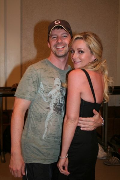 Sean Hayes and Jane Krakowski
 Photo