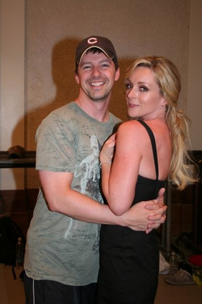 Sean Hayes and Jane Krakowski
 Photo